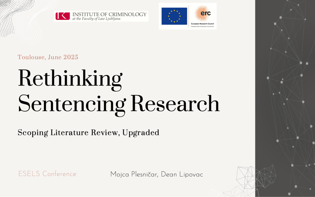 Rethinking Sentencing Research