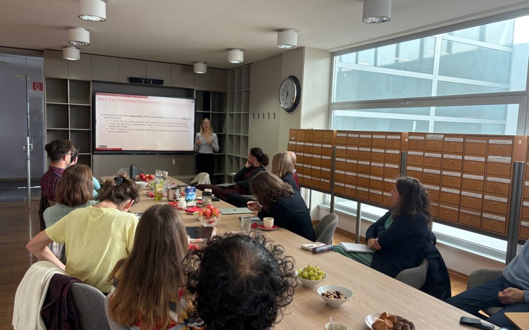 How Prosecutors Shape Sentencing: Lecture by Alena McClure