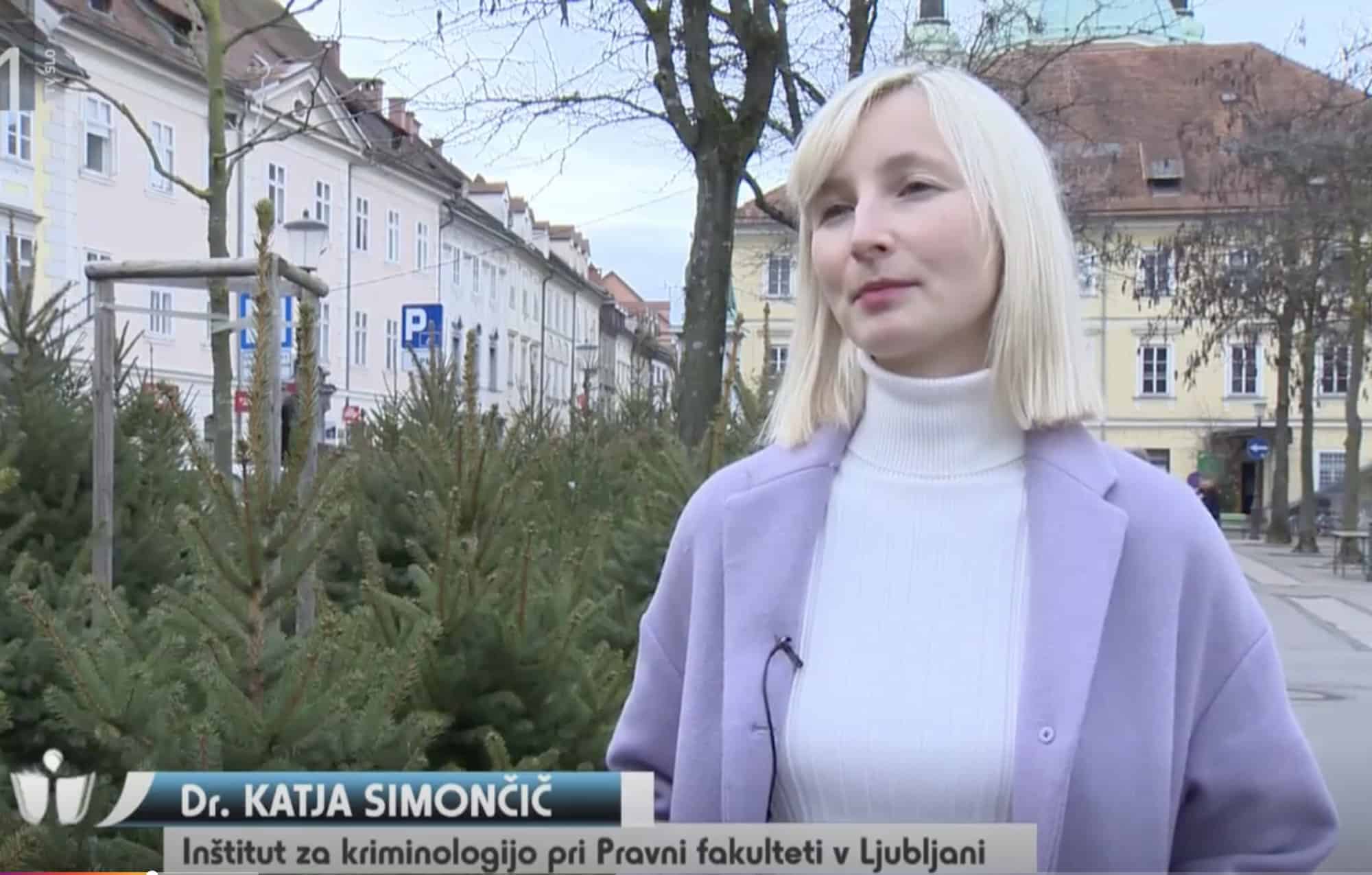 Katja Simončič v oddaji Intelekta