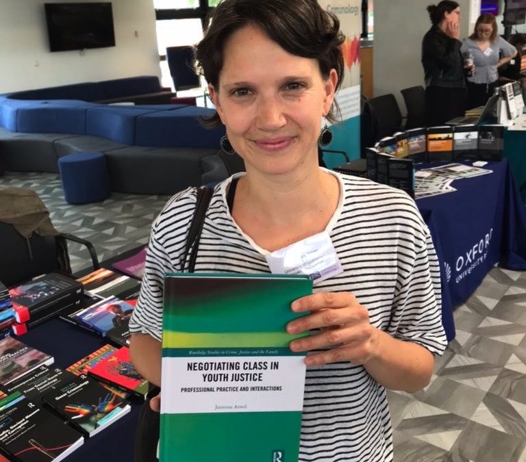 Our Research Associate Jasmina Arnež has been awarded the British Society of Criminology’s book prize for her monograph ‘Negotiating Class in Youth Justice’