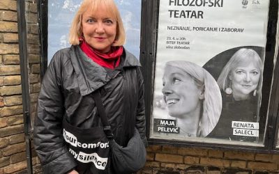 Obisk dr. Renate Salecl v Bitef teatru