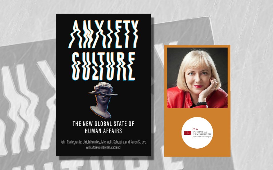 Nova knjiga s predgovorom Renate Salecl: Anxiety Culture